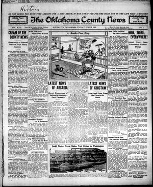 The Oklahoma County News (Jones City, Okla.), Vol. 22, No. 1, Ed. 1 Friday, June 2, 1922