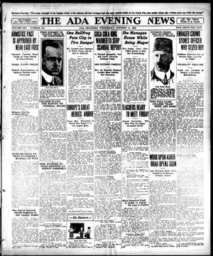 The Ada Evening News (Ada, Okla.), Vol. 19, No. 170, Ed. 1 Wednesday, October 11, 1922