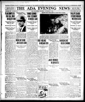 The Ada Evening News (Ada, Okla.), Vol. 19, No. 218, Ed. 1 Thursday, December 7, 1922