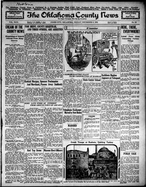 The Oklahoma County News (Jones City, Okla.), Vol. 22, No. 28, Ed. 1 Friday, December 8, 1922