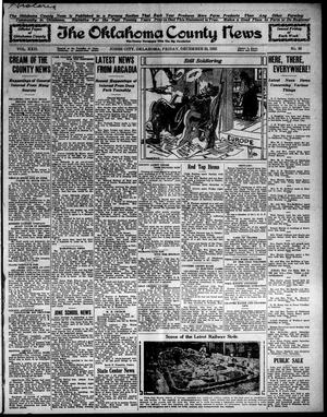 The Oklahoma County News (Jones City, Okla.), Vol. 22, No. 30, Ed. 1 Friday, December 22, 1922