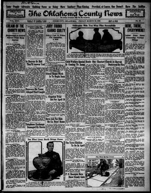 The Oklahoma County News (Jones City, Okla.), Vol. 22, No. 42, Ed. 1 Friday, March 16, 1923