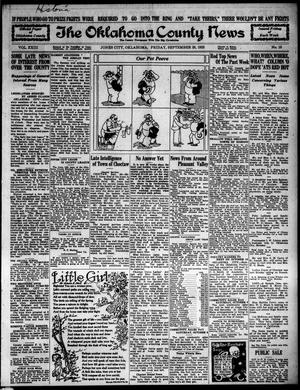 The Oklahoma County News (Jones City, Okla.), Vol. 23, No. 18, Ed. 1 Friday, September 28, 1923