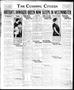 Thumbnail image of item number 1 in: 'The Cushing Citizen (Cushing, Okla.), Vol. 16, No. 33, Ed. 1 Thursday, November 26, 1925'.