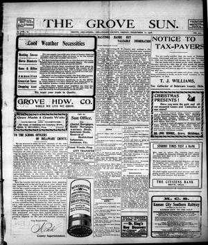 The Grove Sun. (Grove, Okla.), Vol. 9, No. 42, Ed. 1 Friday, December 11, 1908