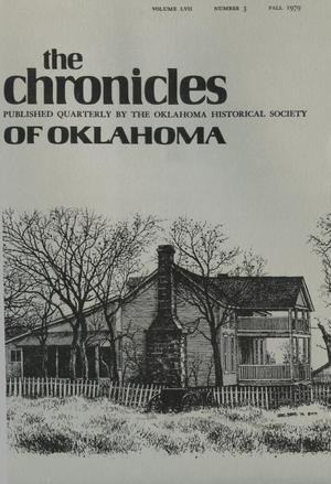 Chronicles of Oklahoma, Volume 57, Number 3, Fall 1979