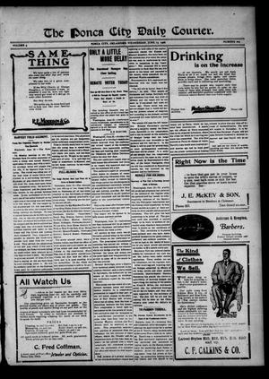 The Ponca City Daily Courier. (Ponca City, Okla.), Vol. 9, No. 205, Ed. 1 Wednesday, June 13, 1906