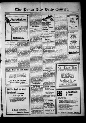The Ponca City Daily Courier. (Ponca City, Okla.), Vol. 9, No. 215, Ed. 1 Sunday, June 24, 1906