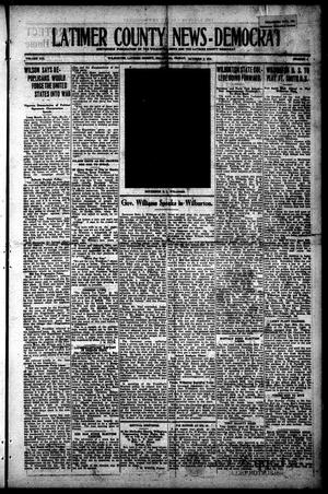 Latimer County News-Democrat (Wilburton, Okla.), Vol. 19, No. 5, Ed. 1 Friday, October 6, 1916
