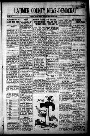 Latimer County News-Democrat (Wilburton, Okla.), Vol. 19, No. 6, Ed. 1 Friday, October 13, 1916