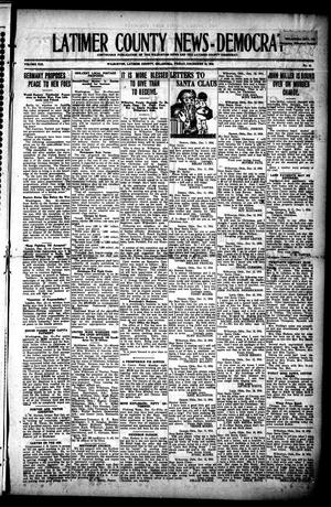 Latimer County News-Democrat (Wilburton, Okla.), Vol. 19, No. 15, Ed. 1 Friday, December 15, 1916