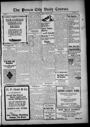 The Ponca City Daily Courier. (Ponca City, Okla.), Vol. 9, No. 267, Ed. 1 Friday, August 24, 1906