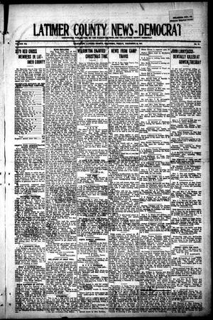 Latimer County News-Democrat (Wilburton, Okla.), Vol. 20, No. 17, Ed. 1 Friday, December 28, 1917