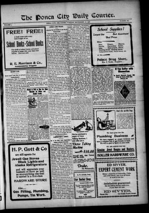 The Ponca City Daily Courier. (Ponca City, Okla.), Vol. 9, No. 287, Ed. 1 Tuesday, September 18, 1906