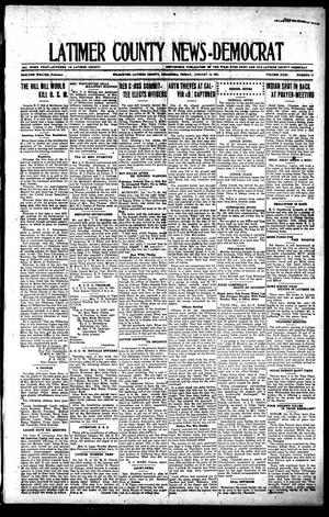 Latimer County News-Democrat (Wilburton, Okla.), Vol. 23, No. 17, Ed. 1 Friday, January 14, 1921