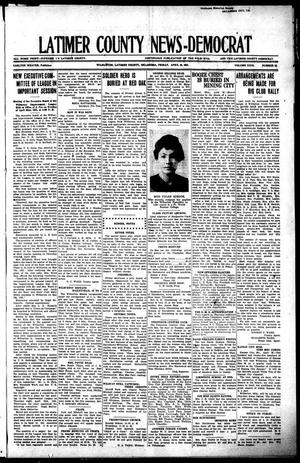 Latimer County News-Democrat (Wilburton, Okla.), Vol. 23, No. 32, Ed. 1 Friday, April 29, 1921
