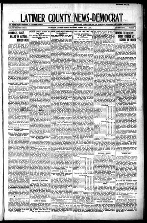 Primary view of object titled 'Latimer County News-Democrat (Wilburton, Okla.), Vol. 23, No. 41, Ed. 1 Friday, July 1, 1921'.