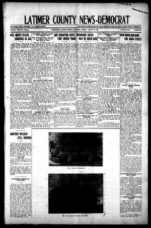 Latimer County News-Democrat (Wilburton, Okla.), Vol. 23, No. 49, Ed. 1 Friday, August 26, 1921
