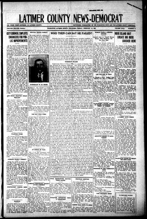 Latimer County News-Democrat (Wilburton, Okla.), Vol. 24, No. 21, Ed. 1 Friday, February 10, 1922