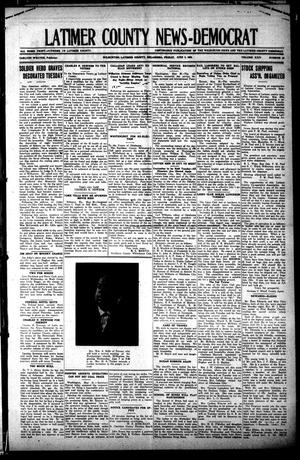 Primary view of object titled 'Latimer County News-Democrat (Wilburton, Okla.), Vol. 24, No. 37, Ed. 1 Friday, June 2, 1922'.