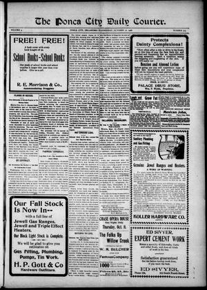The Ponca City Daily Courier. (Ponca City, Okla.), Vol. 9, No. 305, Ed. 1 Wednesday, October 10, 1906