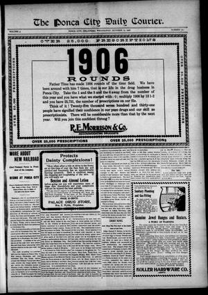 The Ponca City Daily Courier. (Ponca City, Okla.), Vol. 9, No. 311, Ed. 1 Wednesday, October 17, 1906