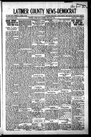 Latimer County News-Democrat (Wilburton, Okla.), Vol. 25, No. 41, Ed. 1 Friday, June 1, 1923
