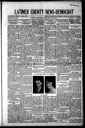 Latimer County News-Democrat (Wilburton, Okla.), Vol. 25, No. 52, Ed. 1 Friday, August 17, 1923