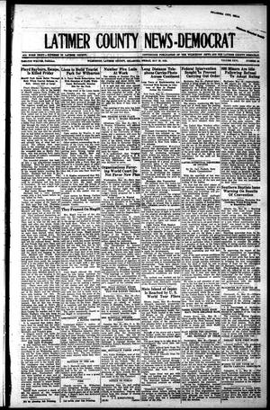 Primary view of object titled 'Latimer County News-Democrat (Wilburton, Okla.), Vol. 26, No. 40, Ed. 1 Friday, May 23, 1924'.