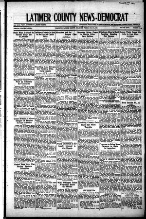 Latimer County News-Democrat (Wilburton, Okla.), Vol. 27, No. 48, Ed. 1 Friday, July 17, 1925
