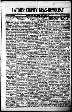 Latimer County News-Democrat (Wilburton, Okla.), Vol. 28, No. 8, Ed. 1 Friday, October 9, 1925