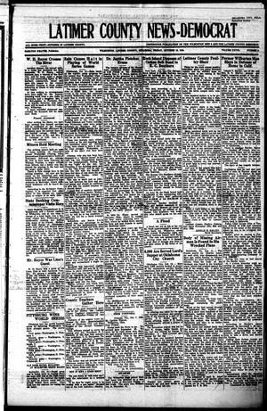 Latimer County News-Democrat (Wilburton, Okla.), Vol. 28, No. 9, Ed. 1 Friday, October 16, 1925