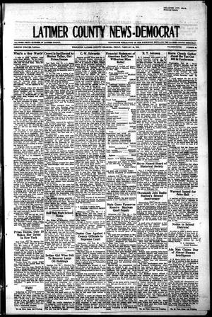 Latimer County News-Democrat (Wilburton, Okla.), Vol. 28, No. 28, Ed. 1 Friday, February 26, 1926