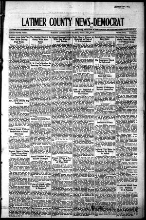 Latimer County News-Democrat (Wilburton, Okla.), Vol. 28, No. 36, Ed. 1 Friday, April 30, 1926