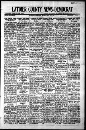 Latimer County News-Democrat (Wilburton, Okla.), Vol. 28, No. 41, Ed. 1 Friday, May 28, 1926