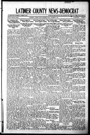 Latimer County News-Democrat (Wilburton, Okla.), Vol. 29, No. 17, Ed. 1 Friday, December 10, 1926