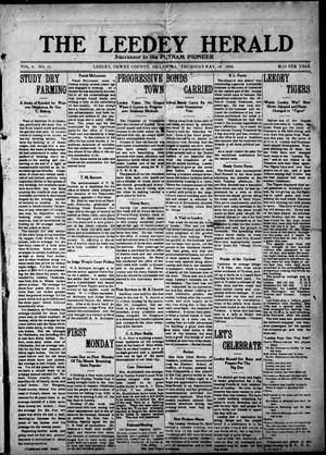 The Leedy Herald (Leedy, Okla.), Vol. 8, No. 11, Ed. 1 Thursday, May 9, 1912