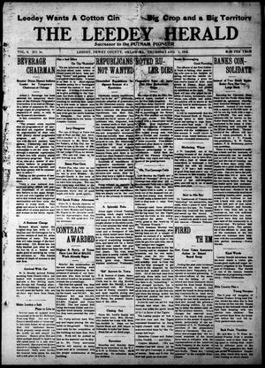 The Leedy Herald (Leedy, Okla.), Vol. 8, No. 24, Ed. 1 Thursday, August 1, 1912