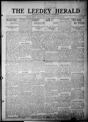 The Leedy Herald (Leedy, Okla.), Vol. 8, No. 36, Ed. 1 Thursday, October 24, 1912