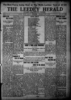 The Leedy Herald (Leedy, Okla.), Vol. 8, No. 48, Ed. 1 Thursday, January 16, 1913