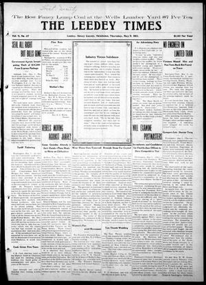 The Leedy Times (Leedy, Okla.), Vol. 9, No. 47, Ed. 1 Thursday, May 8, 1913