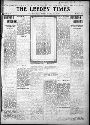 The Leedy Times (Leedy, Okla.), Vol. 9, No. 51, Ed. 1 Thursday, June 5, 1913