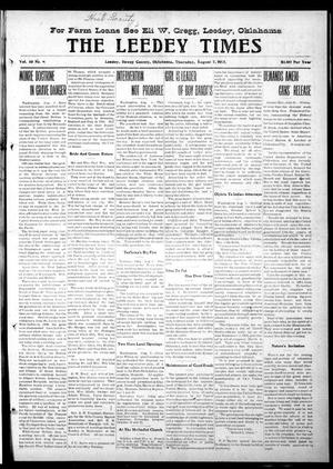 The Leedy Times (Leedy, Okla.), Vol. 10, No. 8, Ed. 1 Thursday, August 7, 1913