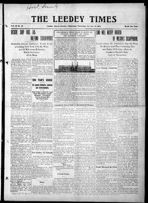 The Leedy Times (Leedy, Okla.), Vol. 10, No. 18, Ed. 1 Thursday, October 16, 1913
