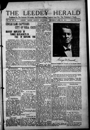 The Leedy Herald (Leedy, Okla.), Vol. 10, No. 10, Ed. 1 Thursday, April 23, 1914