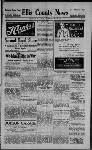Ellis County News (Shattuck, Okla.), Vol. 5, No. 4, Ed. 1 Thursday, May 16, 1918