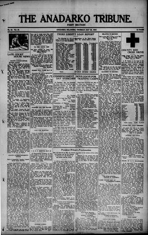 The Anadarko Tribune. (Anadarko, Okla.), Vol. 16, No. 43, Ed. 1 Thursday, May 23, 1918