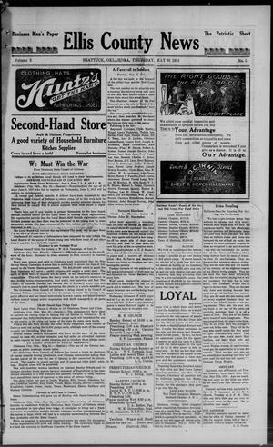 Ellis County News (Shattuck, Okla.), Vol. 5, No. 5, Ed. 1 Thursday, May 30, 1918