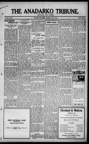 The Anadarko Tribune. (Anadarko, Okla.), Vol. 16, No. 49, Ed. 1 Thursday, July 4, 1918