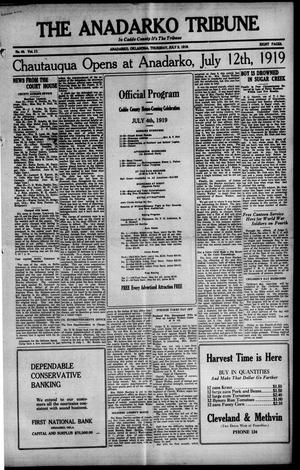 The Anadarko Tribune (Anadarko, Okla.), Vol. 17, No. 49, Ed. 1 Thursday, July 3, 1919